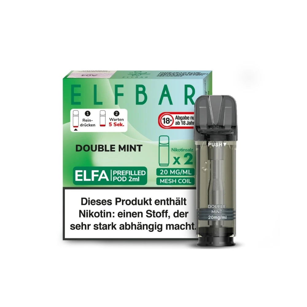 ELFBAR ELFA Pod 2er Pack 20mg/ml - verschiedene Sorten Elfbar
